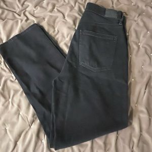American Eagle Black Straight Jeans